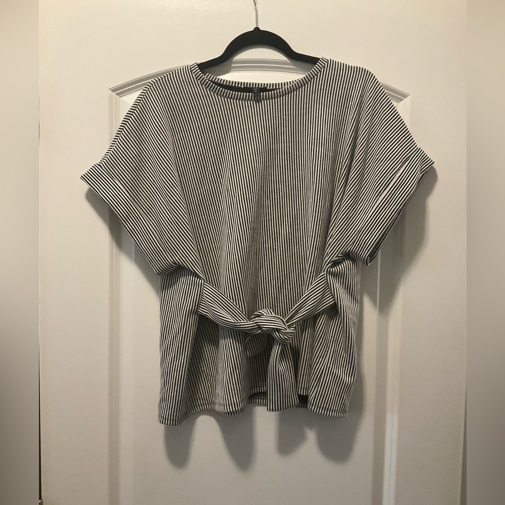 Stripped work shirt
